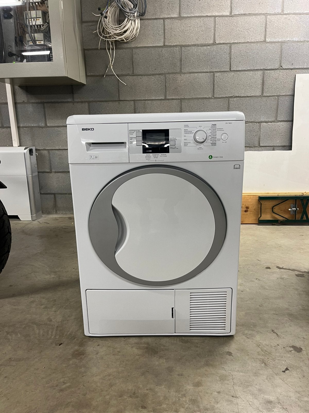 Beko Warmtepompdroger (7 kg / A+) – Met waterreservoir, Elektronische apparatuur, Droogkasten, Zo goed als nieuw, Condens, Ophalen