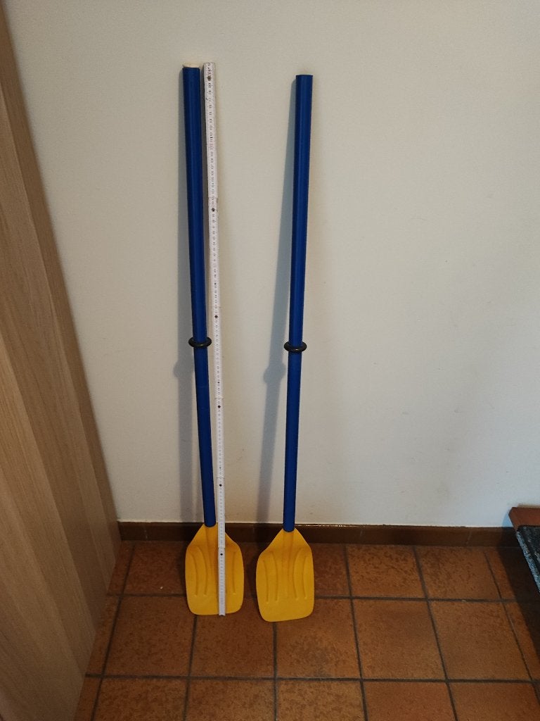 peddels voor opblaasbaar rubberbootje, Watersport en Boten, Ophalen, Gebruikt