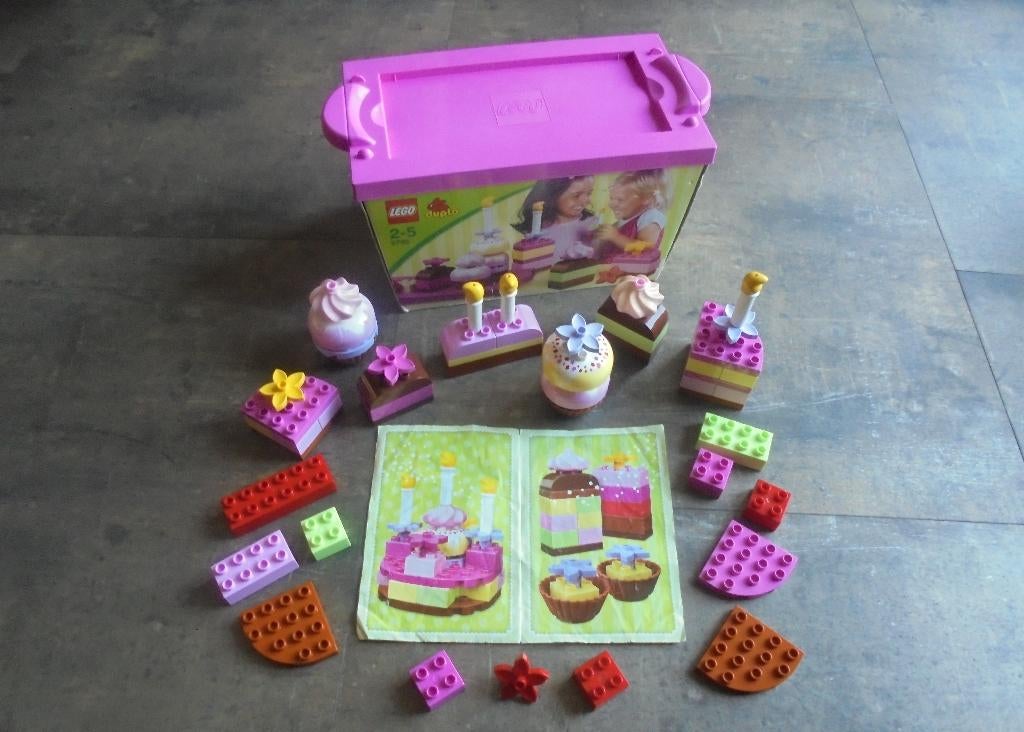 Lego Duplo Creative Cakes Set (zie foto's), Kinderen en Baby's, Verzenden, Gebruikt, Duplo
