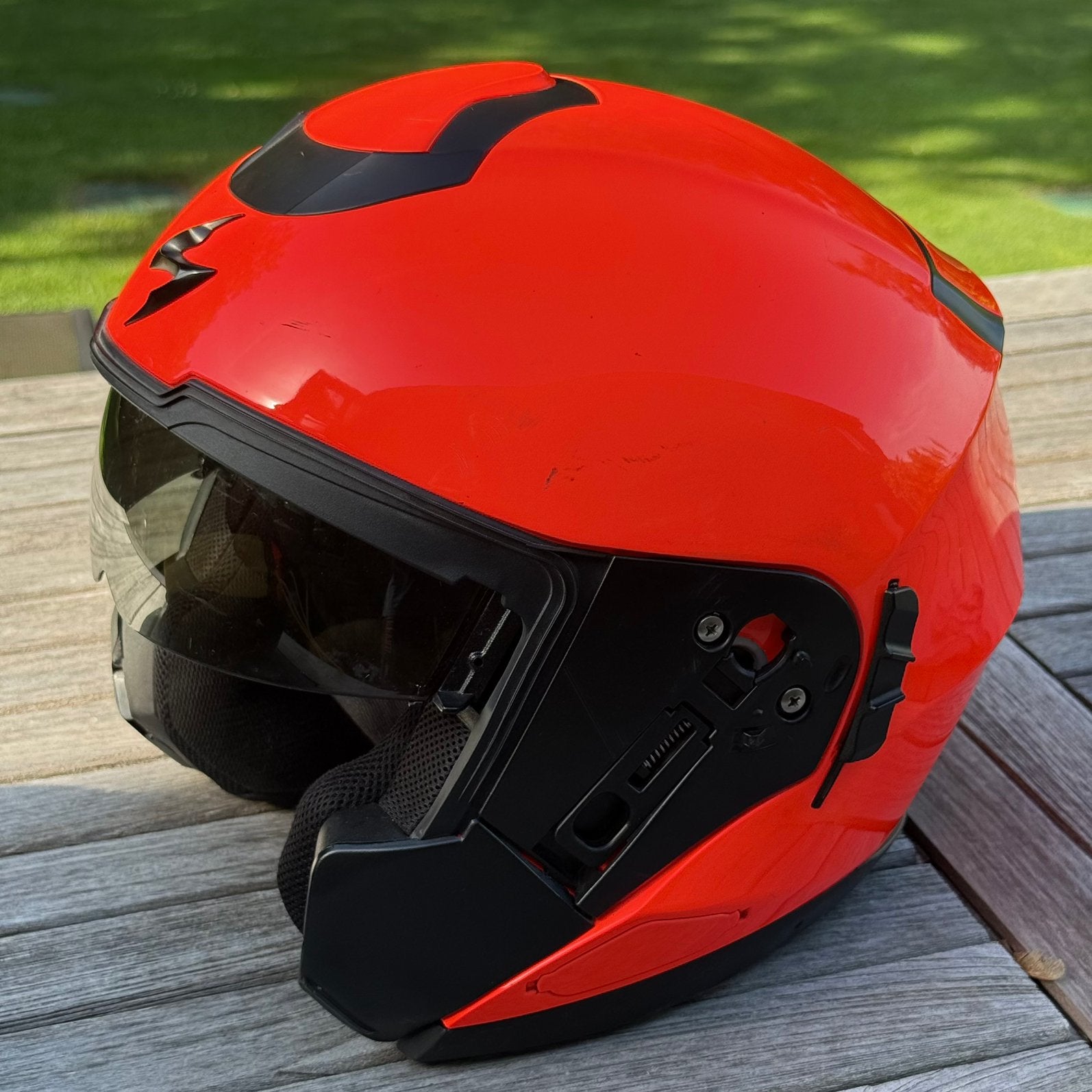Casque moto Scorpion Exo air XL / 62 cm, Enlèvement, S