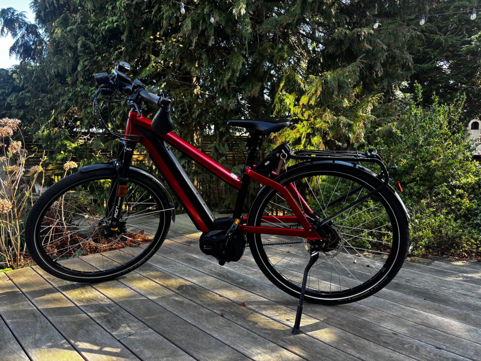 De snelheid van de oplader van Riese Muller, Fietsen en Brommers, Elektrische fietsen, Gebruikt, 47 tot 51 cm, 50 km per accu of meer
