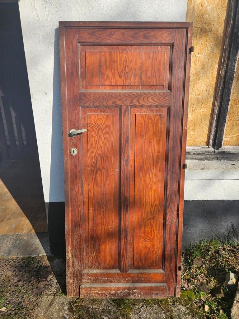 Portes en bois anciennes, Enlèvement, Utilisé, Bois