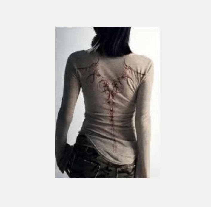 Prachtige vintage grunge top Wasteland Punk, Ophalen of Verzenden, Nieuw, Maat 36 (S)