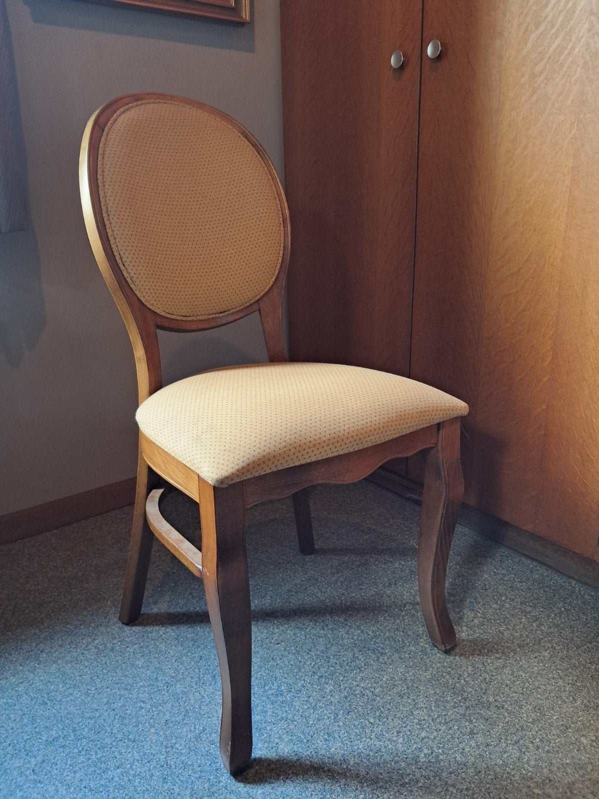 Eetkamerstoelen  6 stuks, Maison & Meubles, Chaises, Enlèvement, Comme neuf, Tissus, Cinq, Six Chaises ou plus
