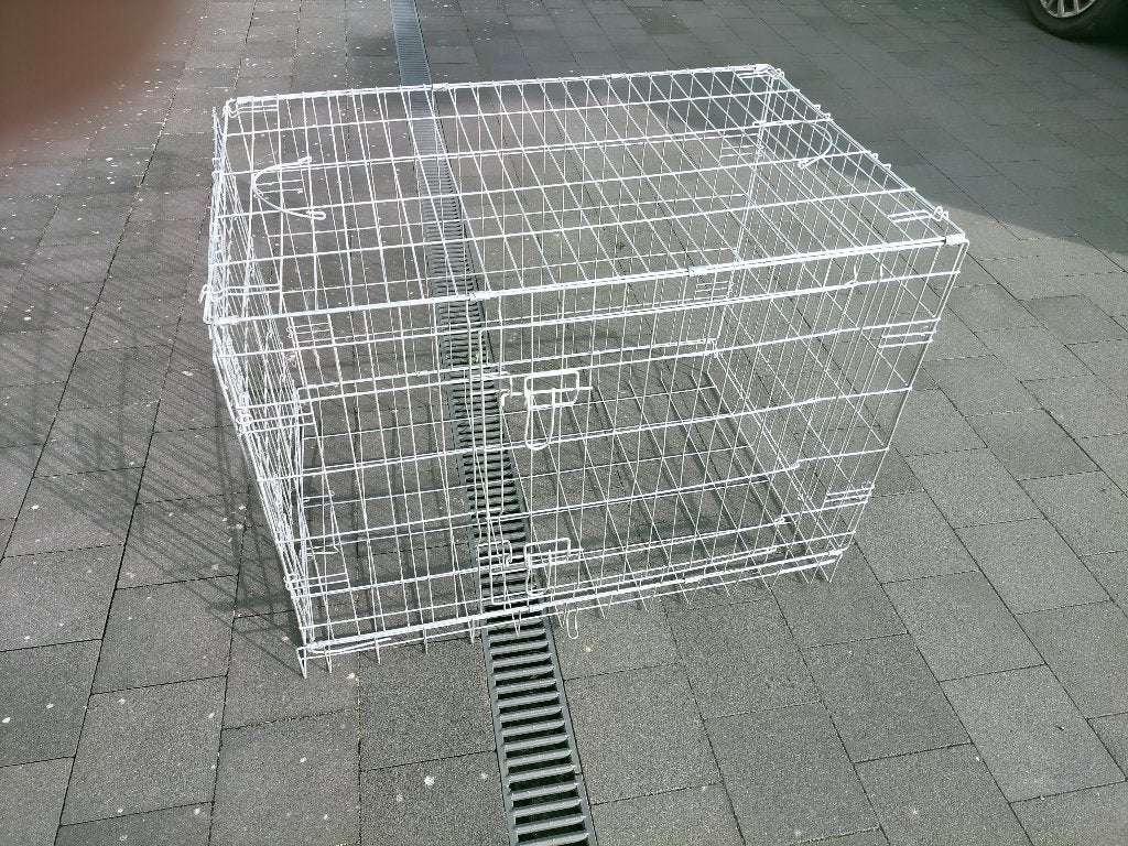 Cage de transport pour animaux., Enlèvement, Utilisé