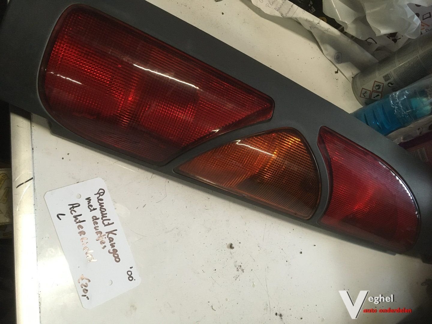 Renault Kangoo ( deurtjes achter ) Achterlicht Links, Gebruikt, -, -, Ophalen of Verzenden