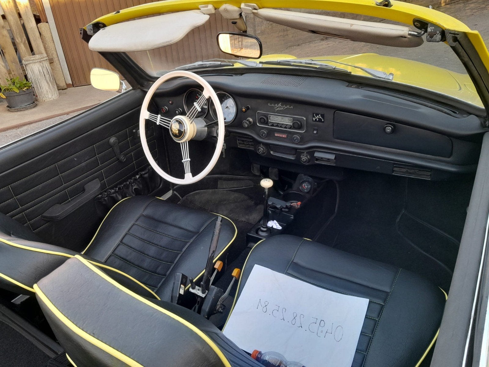 kamann ghia cabrio in prima staat, Autos, Particulier, Achat