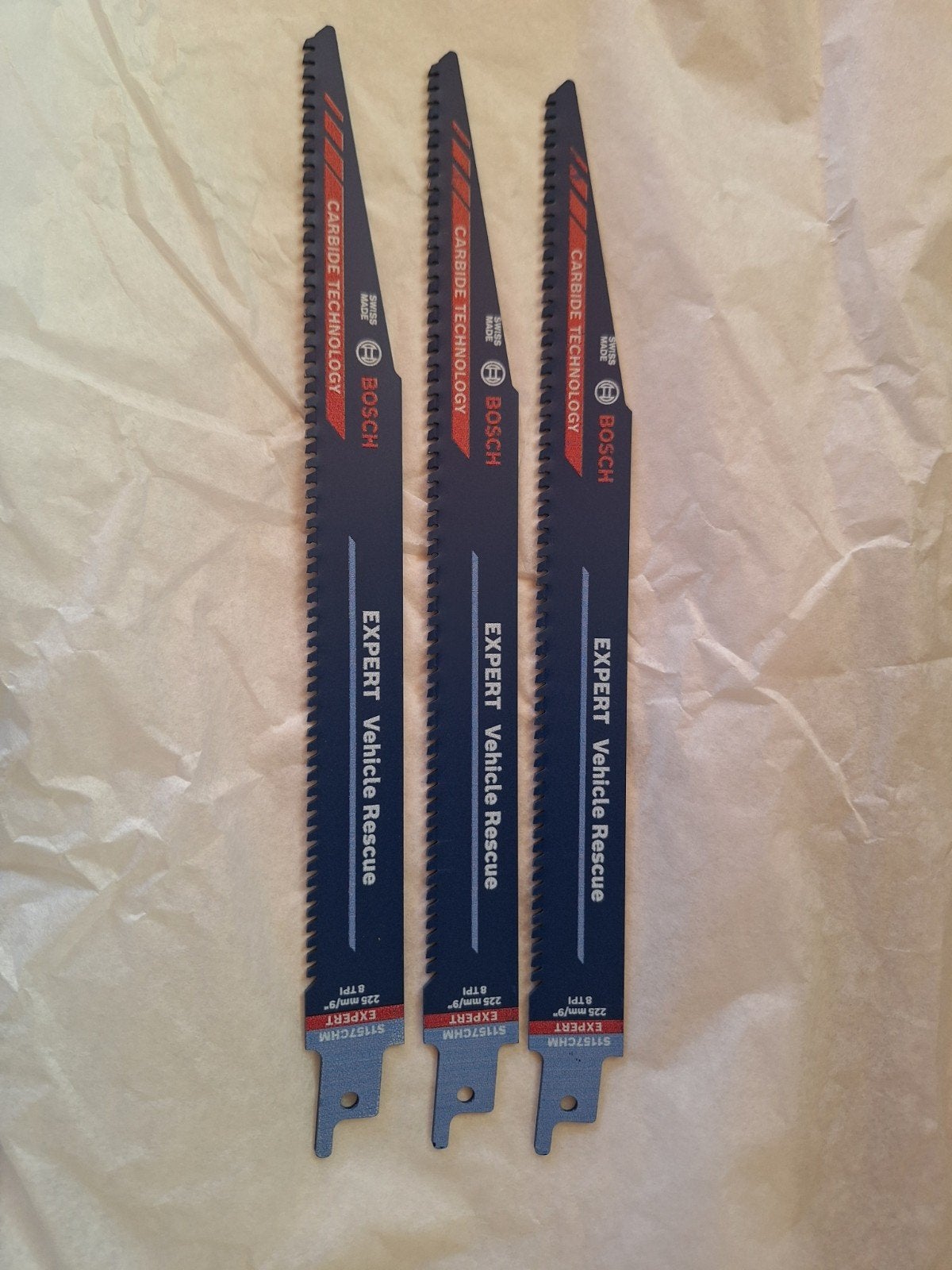 Bosch reciprozaagbladen 3  Expert Vehicle Rescue, 70 mm of meer, Bosch Professional, Nieuw, Ophalen of Verzenden