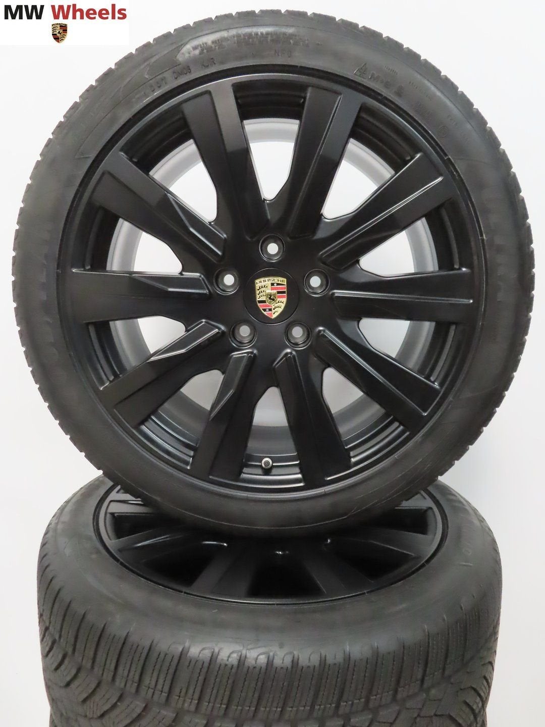 Originele Porsche Taycan 20 inch velgen winterbanden, -, -, Banden en Velgen, 20 inch