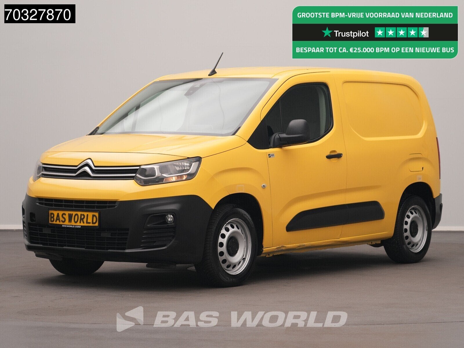 Citroën Berlingo 130pk Automaat L1H1 Cruise Camera Parkeers, Auto's, Automaat, Stof, Gebruikt, Euro 6