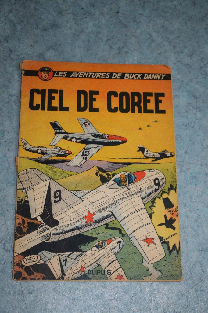rare BD bande dessinee buck danny ciel coree 1954 top etat, Enlèvement ou Envoi, Comme neuf