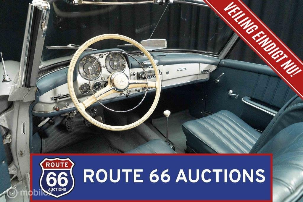 Mercedes-Benz 190SL | 1956 | Route 66 Auctions, Achat, Entreprise, Boîte manuelle, Autre carrosserie