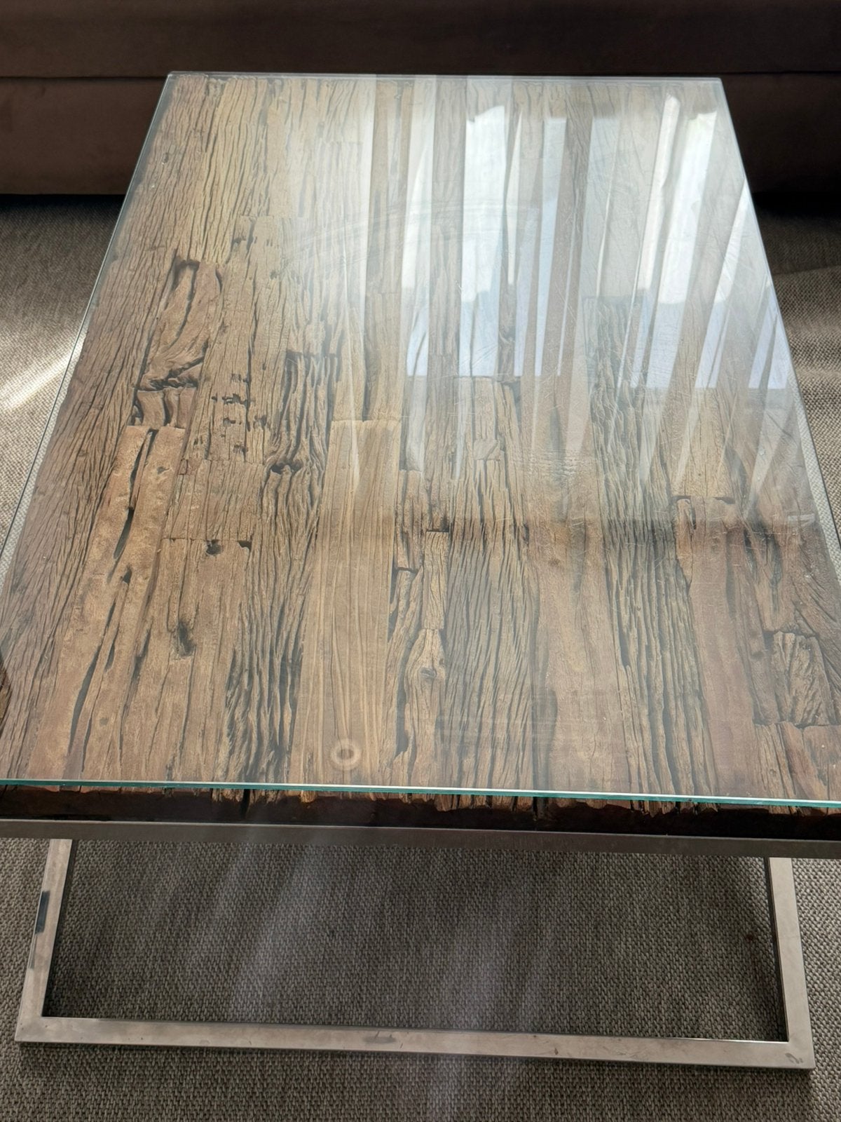 Eettafel+ salontafel, 100 à 150 cm, Cinq personnes ou plus, 150 à 200 cm, Comme neuf
