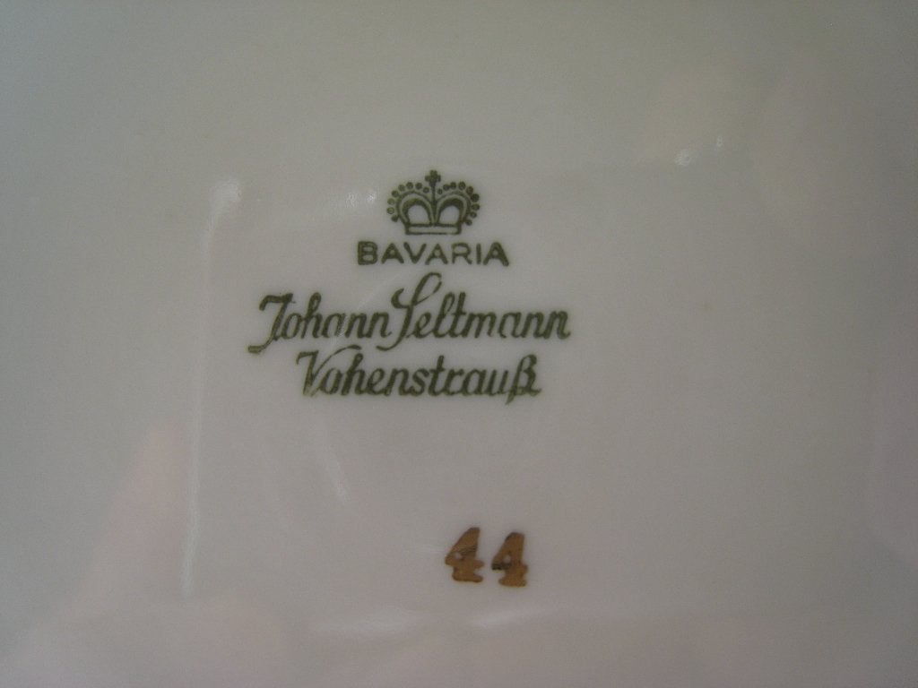 porselein eetservies Johann Seltmann, Ophalen