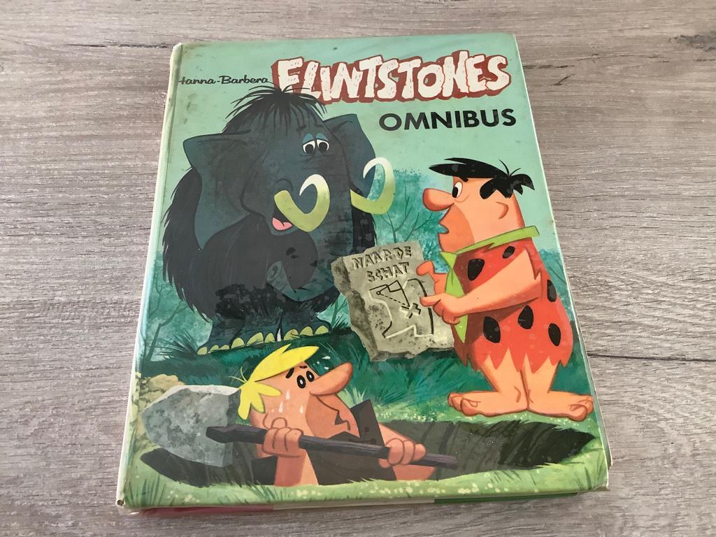 De Flinstones omnibus verhalen boek (1962), Ophalen of Verzenden, Overige figuren, Gebruikt, Boek of Spel