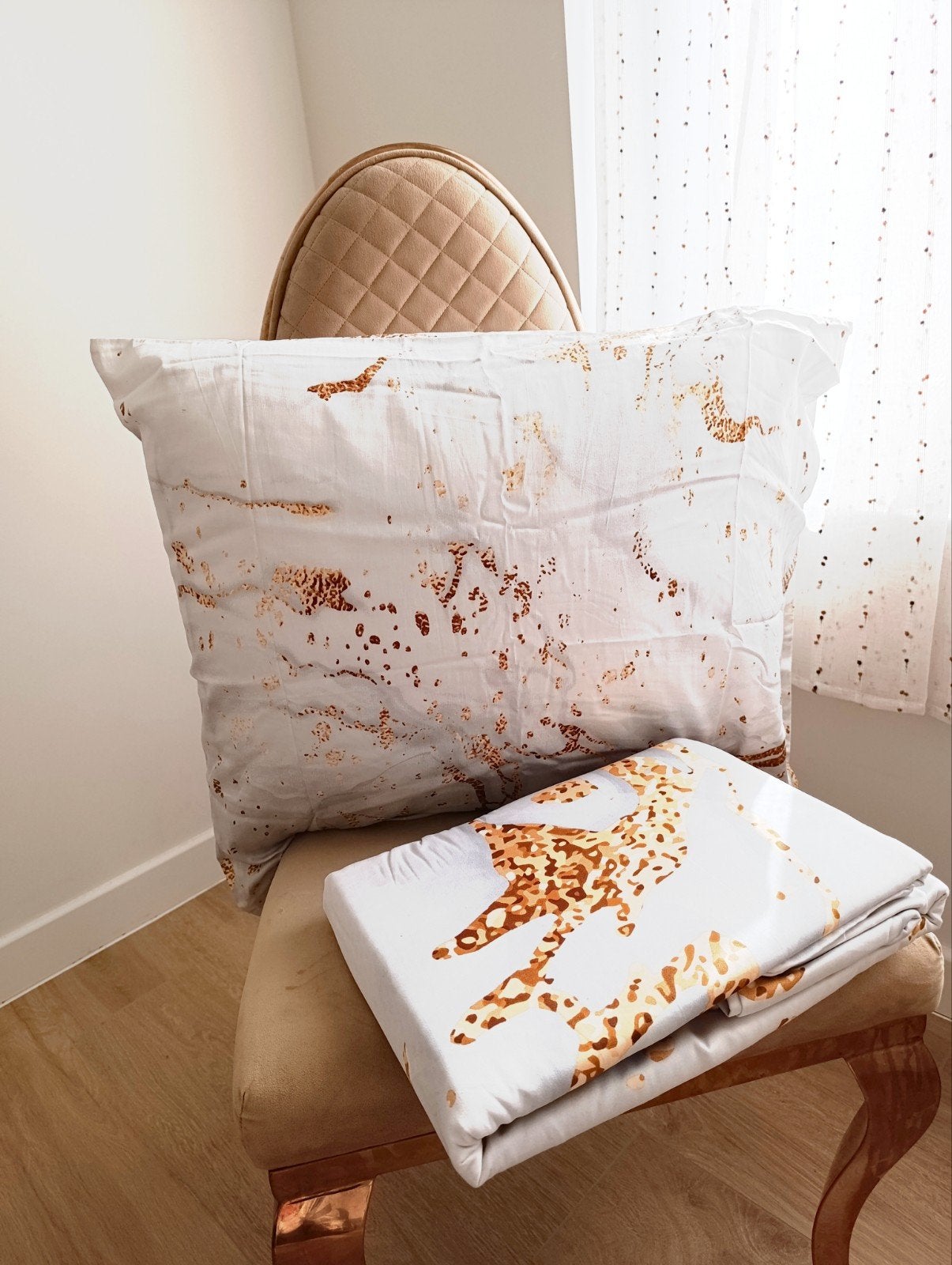 100% Satin de Coton - Linge de lit - 240*220 - NEUF, Enlèvement ou Envoi, Neuf, Autres types