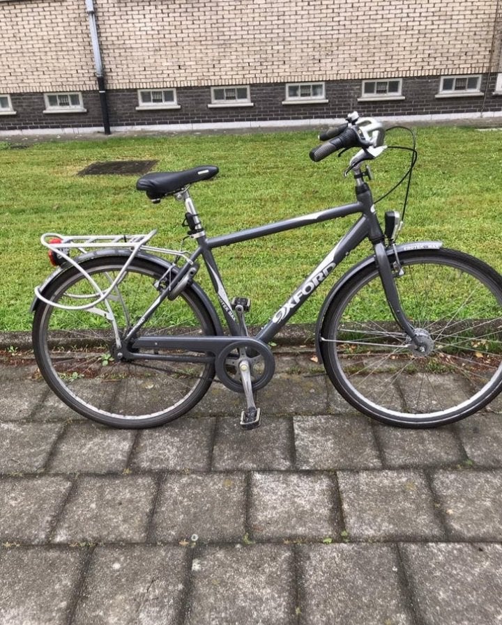 Oxford herenfiets te koop - Nieuwstaat, Fietsen en Brommers, Velgrem, Versnellingen, Zo goed als nieuw, Ophalen