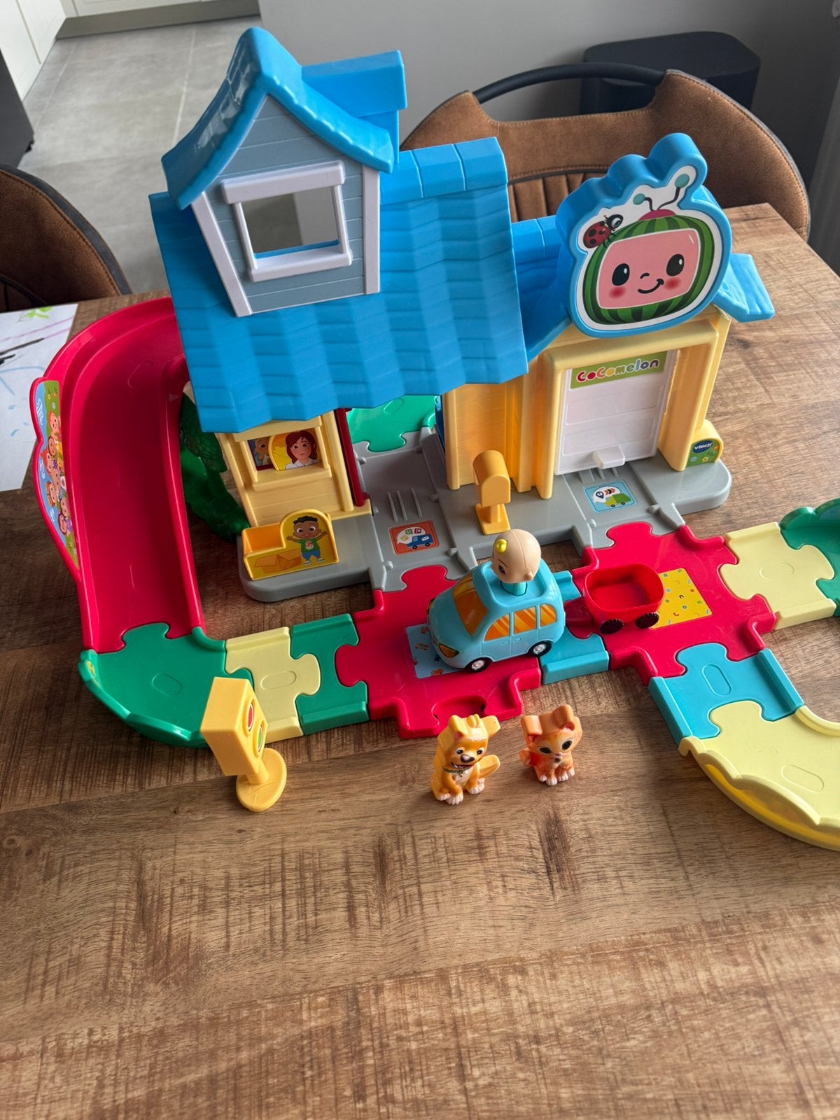 Vtech toet toet auto’s. Cocomelon familiehuis, Ophalen, Zo goed als nieuw