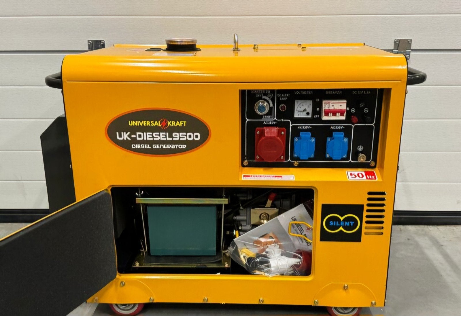 Groupe électrique/générateur Diesel 9500w 11.9kva Livraison, Neuf, Enlèvement ou Envoi, 10 à 30 kVA, Démarrage électrique