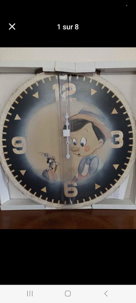 Pinocchio-klok om te verzamelen, Antiek en Kunst, Ophalen