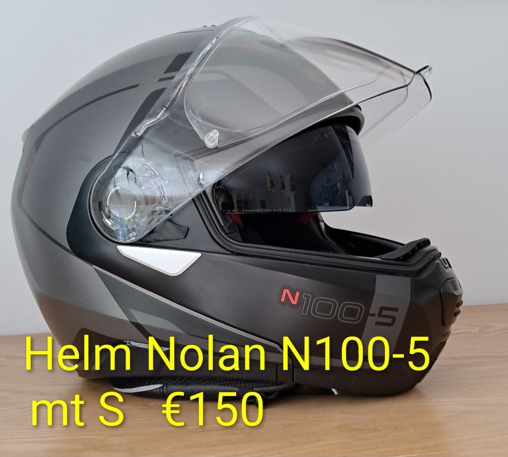 motorhelm, Ophalen, Systeemhelm, Nolan, S