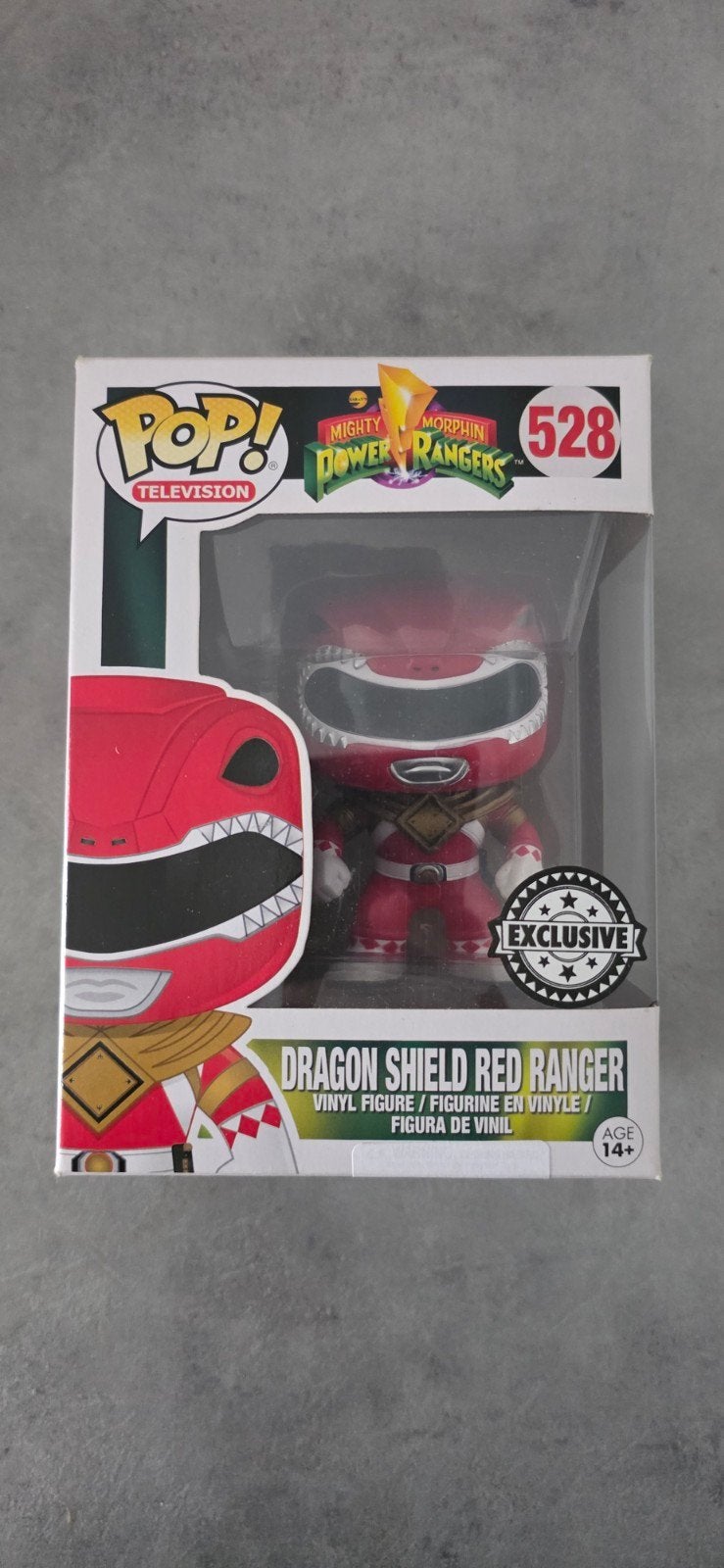 Funko Pop Dragon Shield Red Ranger #528, Verzamelen, Ophalen