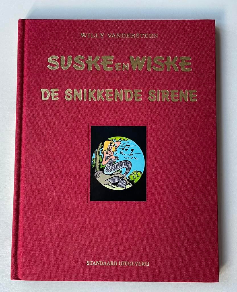 Suske en Wiske luxe de snikkende sirene gesigneerd, Boeken, Ophalen of Verzenden, Nieuw