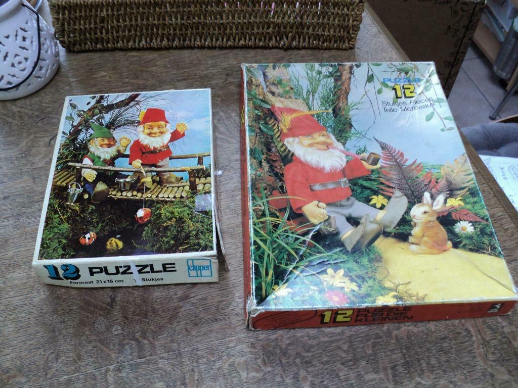 kabouterpuzzel 12 stukken, Ophalen of Verzenden