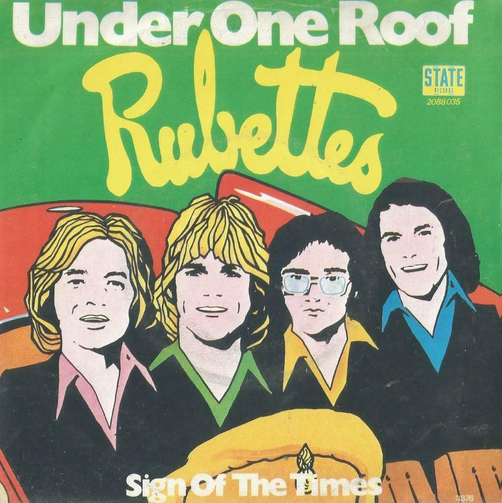 The Rubettes – Under one roof / Sign of the times – Single, Ophalen of Verzenden, Gebruikt, Pop