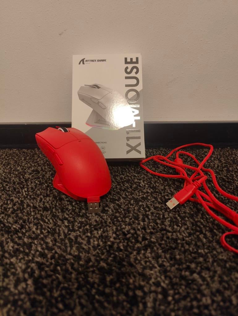 Atackshark x11 muis, Ophalen, Nieuw, Atackshark