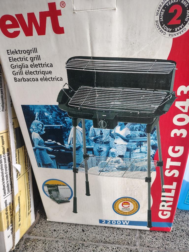 elektrische gril, Ophalen, Gebruikt