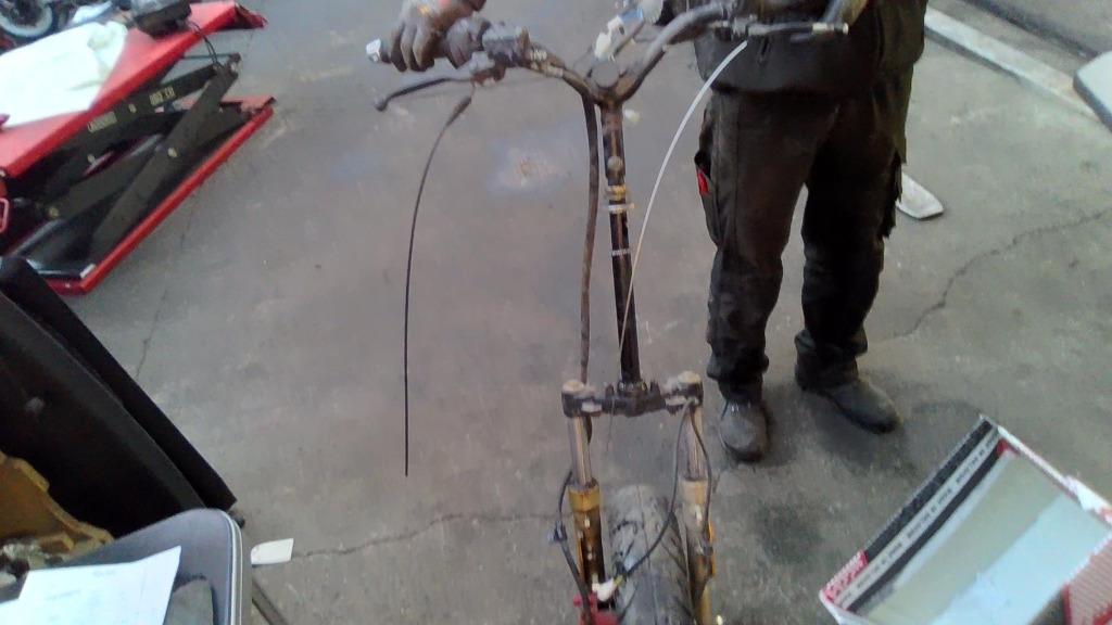 Fourche Necco GPX LP/14502, Fietsen en Brommers, Brommeronderdelen | Scooters, Gebruikt, Ophalen