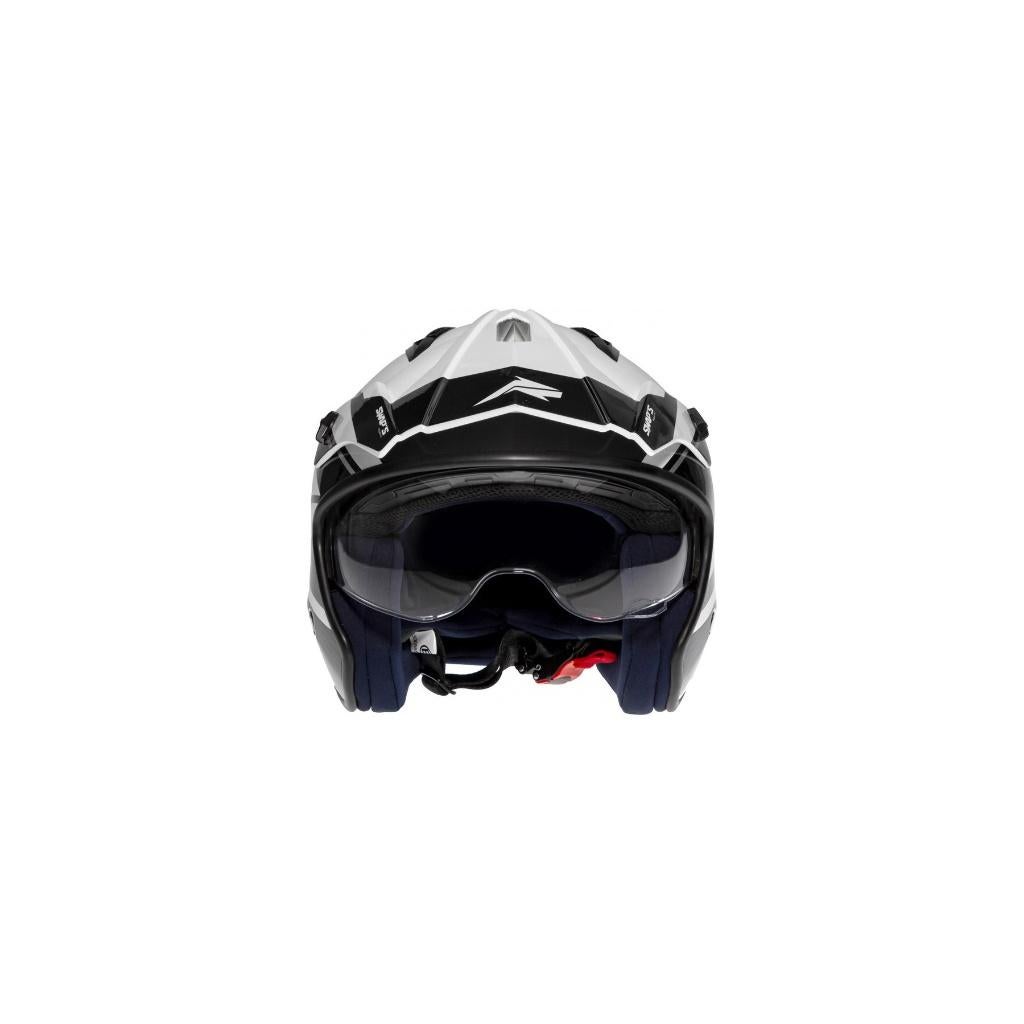 S769 TROOPER Jet motorhelm - wit zwart nieuw, Nieuw met kaartje, Verzenden, Jethelm, Kinderen