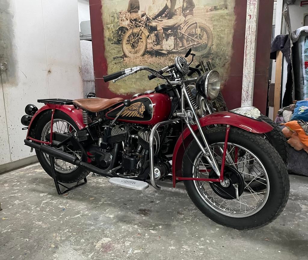 Indian scout 741, Motoren