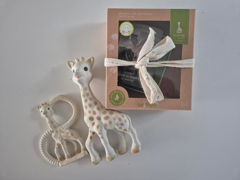 Bijtspeeltjes Sophie la giraffe, Ophalen