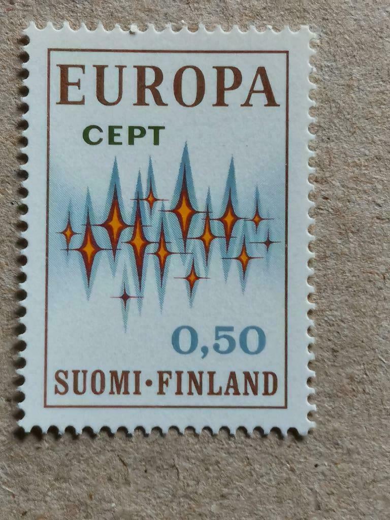 Finlande 1972 - Yv 666 - Europe CEPT (MNH), Envoi, Finlande, Non oblitéré