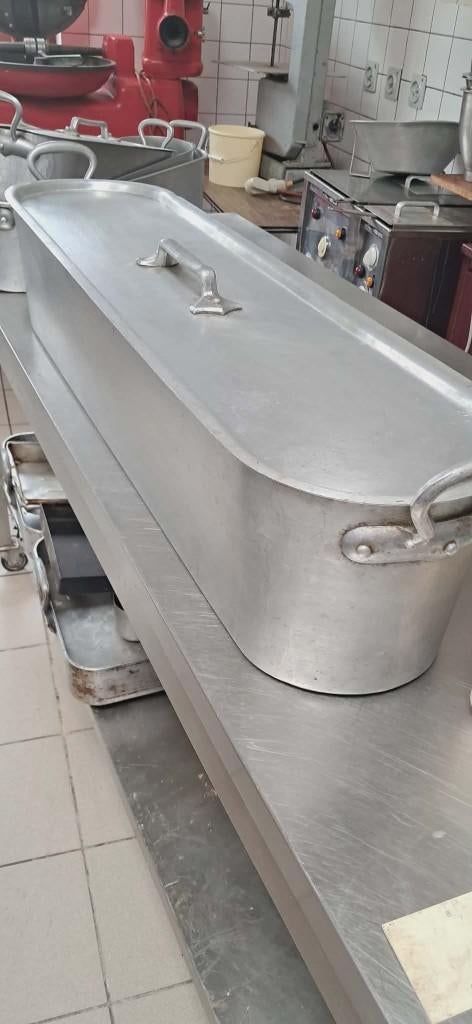saumonière, Enlèvement, Utilisé, Aluminium, Ensemble de casseroles