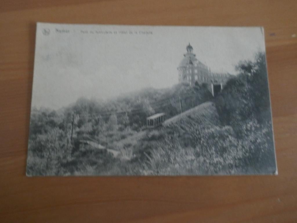 pont du funiculaire de Namur et hôtel de la Citadelle, Enlèvement ou Envoi, Affranchie, Namur