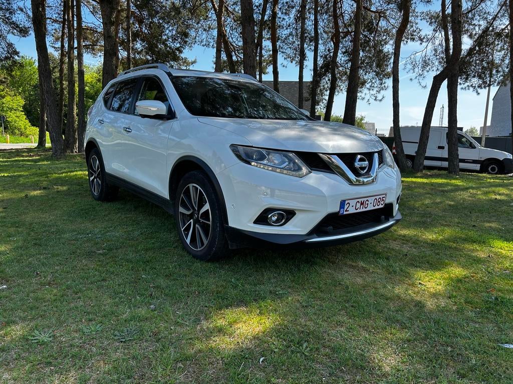 Nissan x-trail 1.6 diesel euro 6 km 176000 bj 2016, 4 cilinders, 1600 cc, Leder en Stof, Wit