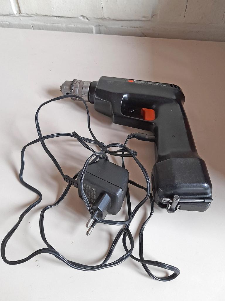 Oplaadbare boormachien Black&Decker, Ophalen, Gebruikt