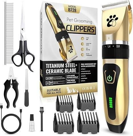 tondeuse à cheveux sans fil pour chiens | LIVRAISON GRATUITE