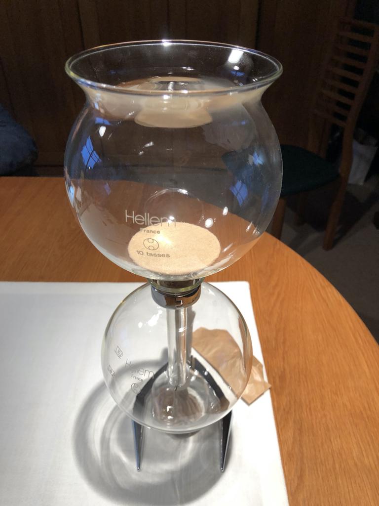 Koffiezetter Hellem, Ophalen, Zo goed als nieuw