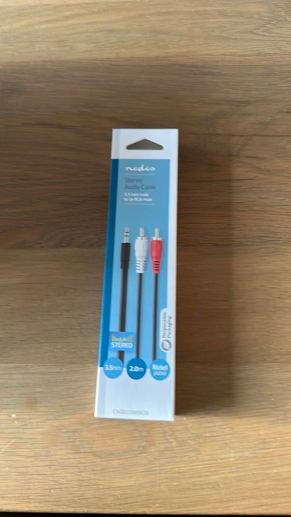 Nedis CAGB22200BK20, TV, Hi-fi & Vidéo, Enlèvement ou Envoi, Neuf