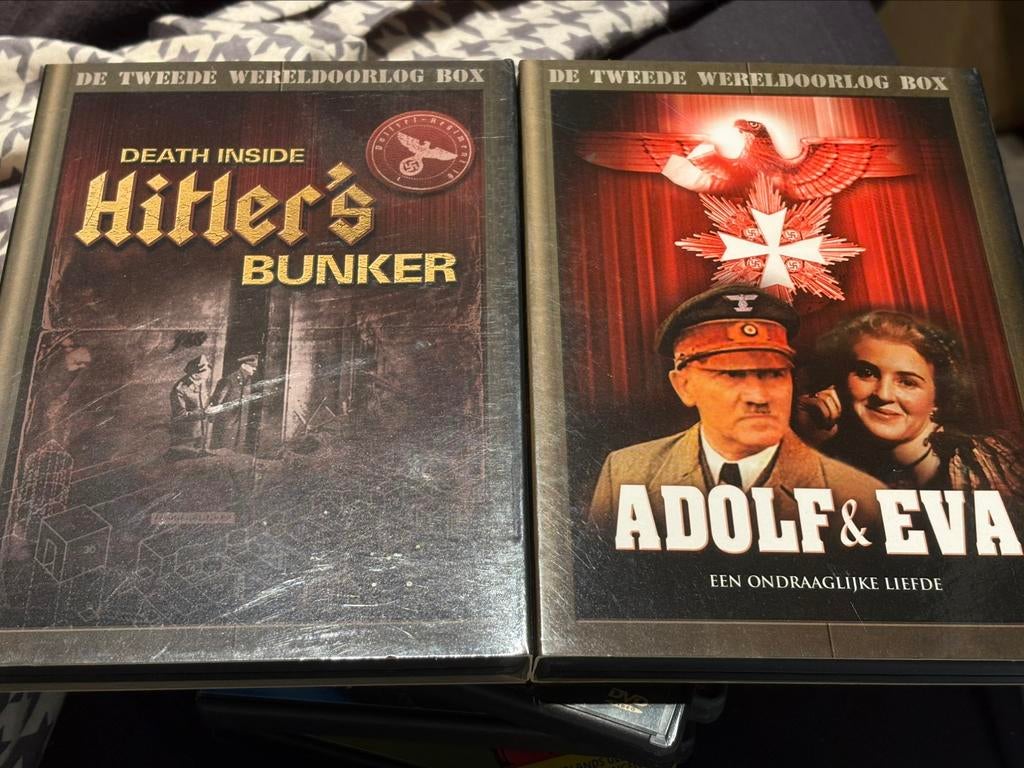 2 DVD’s over Hitler., Vanaf 16 jaar, Ophalen, Zo goed als nieuw, Waargebeurd drama