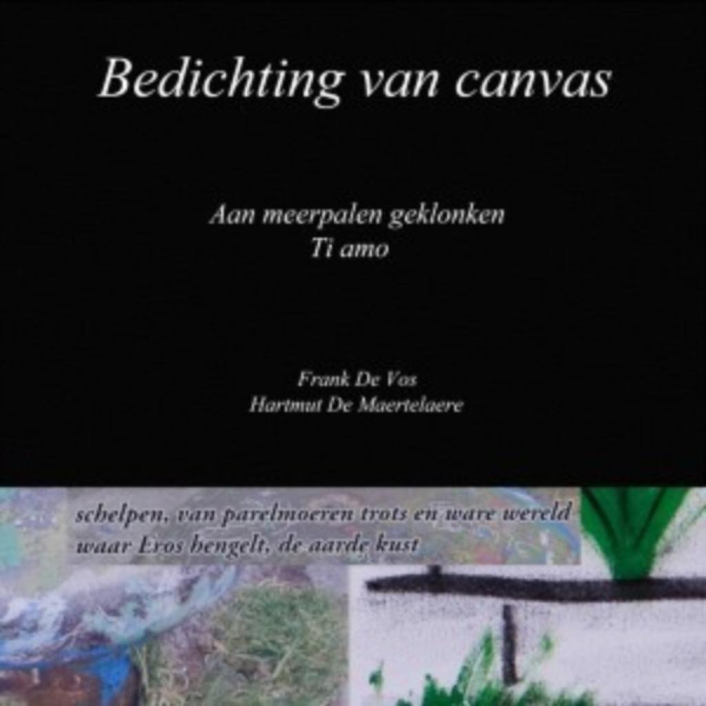 Bedichting van Canvas / Aan meerpalen geklonken Ti Amo, Enlèvement ou Envoi, Comme neuf