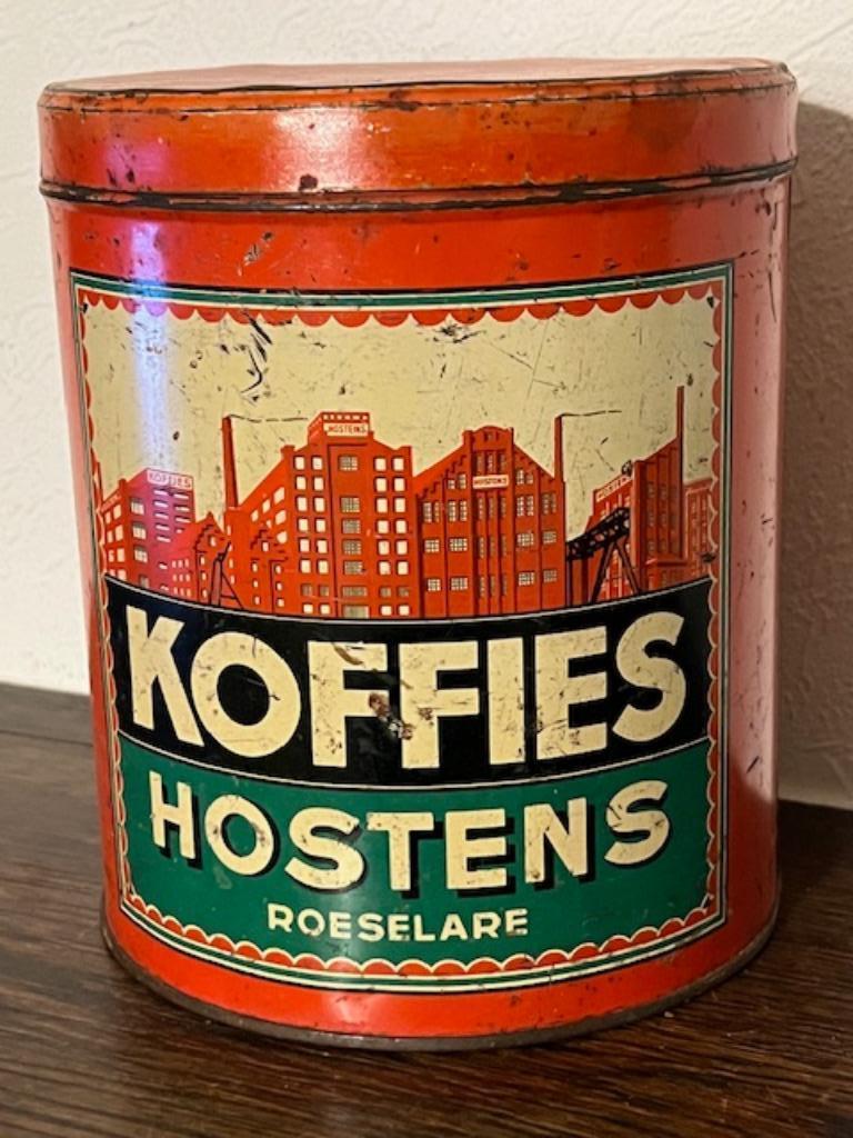 Koffiedoos Hostens Koffie Roeselare, Verzamelen, Ophalen