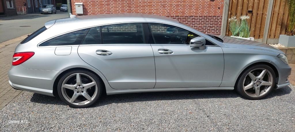 Mercedes cls break in perfecte staat met weinig km, Cuir, Achat, Noir, 5 portes