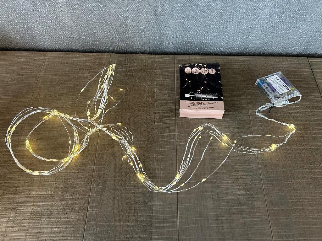 Kerstlampjes 160 led met timer, Diversen, Ophalen of Verzenden, Zo goed als nieuw