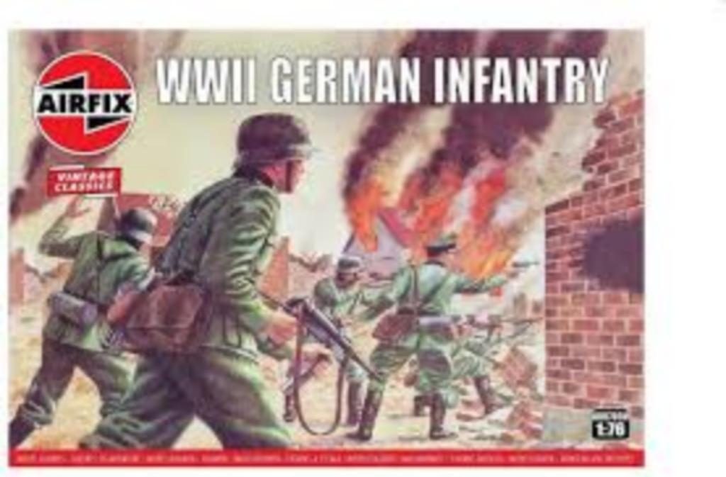 AIRFIX 00705V WWII german infantry échelle 1/76, Enlèvement ou Envoi, Neuf, 1:50 ou moins, Personnage ou Figurines