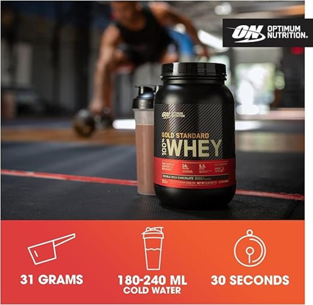 100 % lactosérum Gold Standard d'Optimum Nutrition, Envoi, Neuf, Poudre ou Boisson